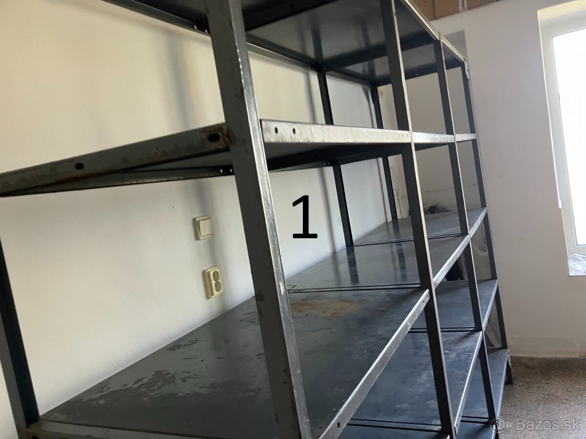 Extra silné poctivé železné police a regále - 13