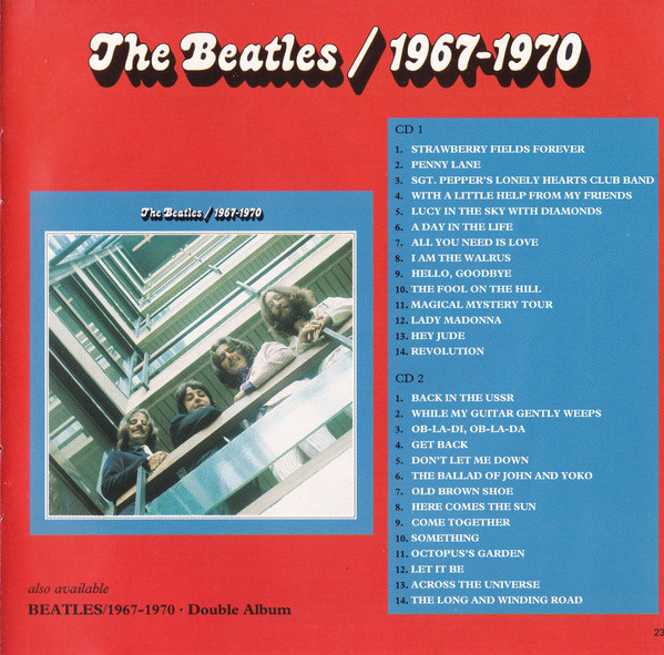 2CD The Beatles – 1962-1966 red album 1993 - 13