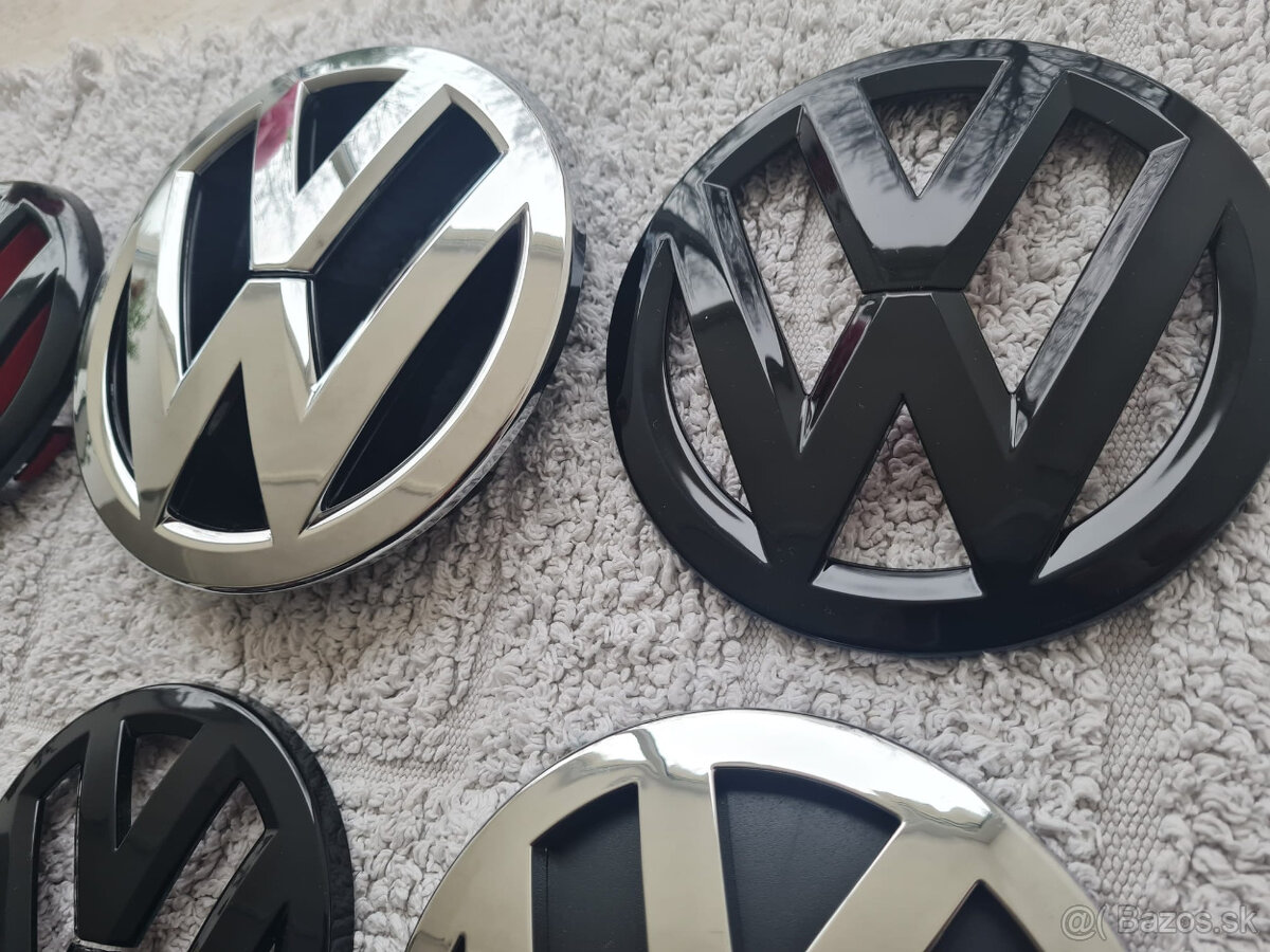 Farebné a chrómové znaky / emblémy / logo na VOLKSWAGEN - 13