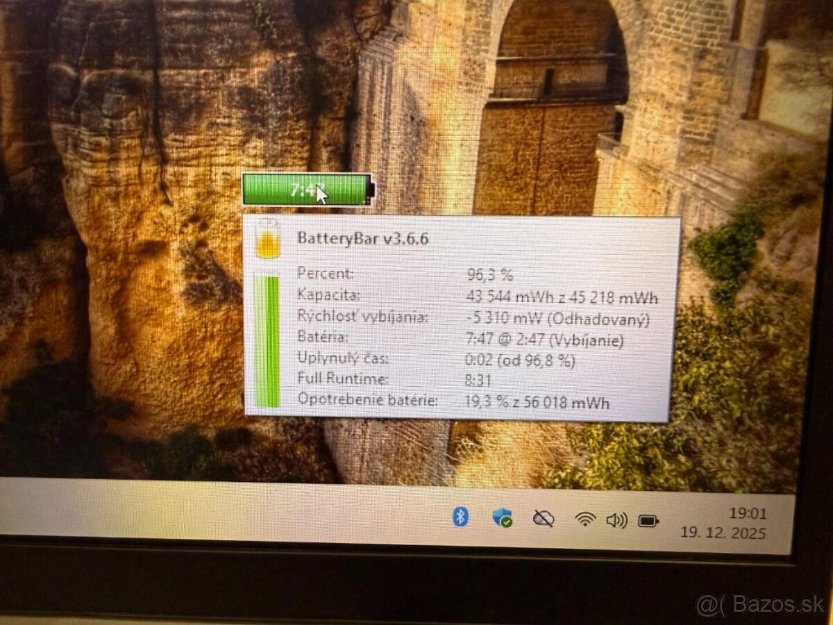 Notebook HP EliteBook 850 G7 i5 / 8GB / 256GB SSD - 13