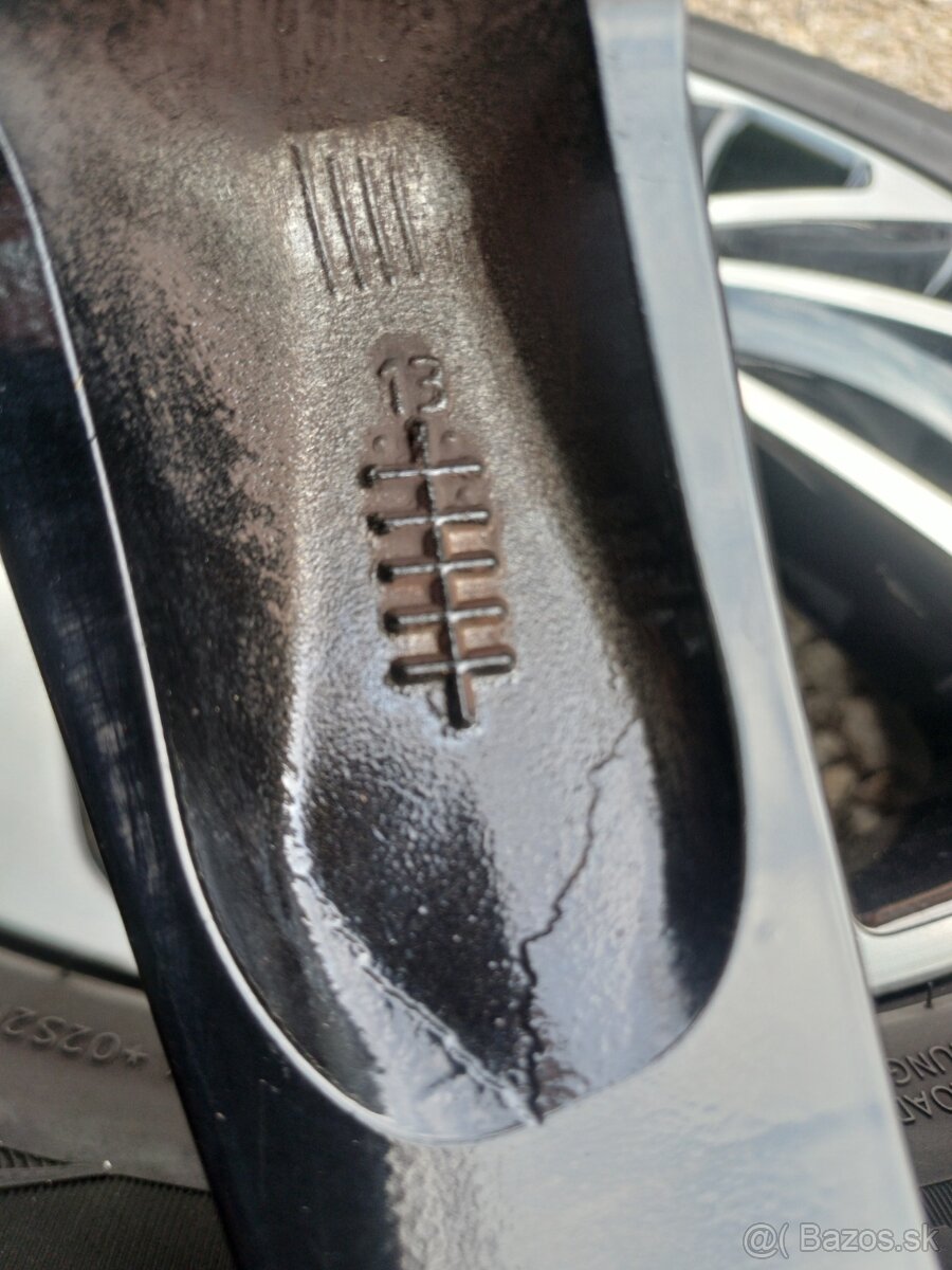 Orig. hliníkové disky Nissan R18, 5x114,3 - 13