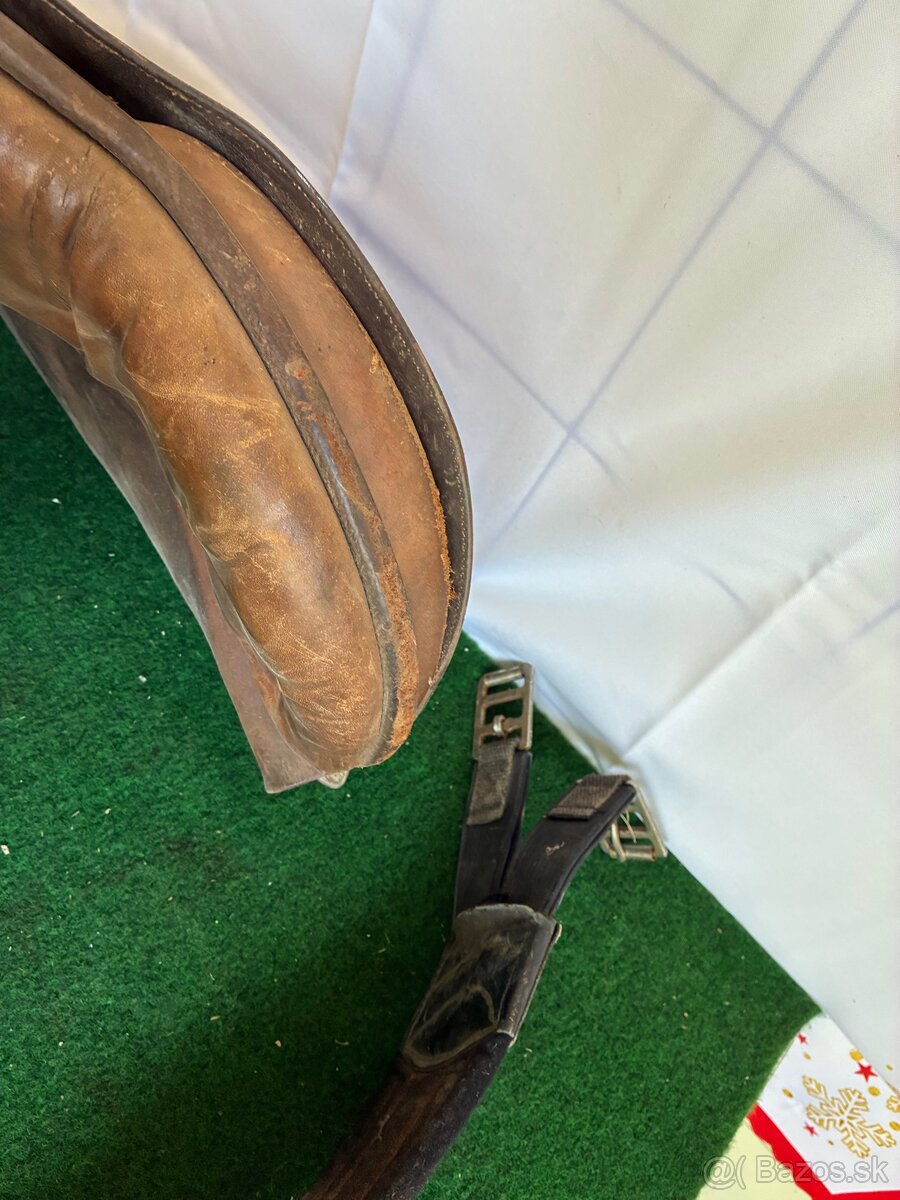 Staré jazdecké sedlo - 13