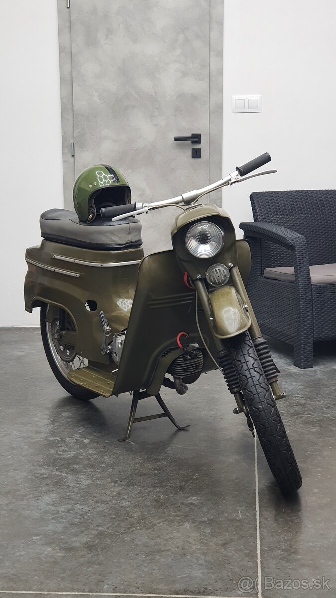 Jawa 20 vojensky povodny stav - 13