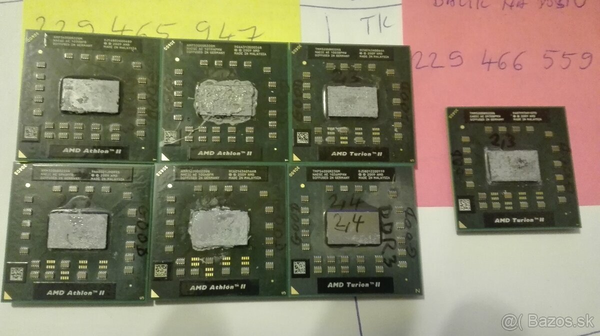 CPU. Procesor. HDD rámček. WIFI. GSM modul. - 13