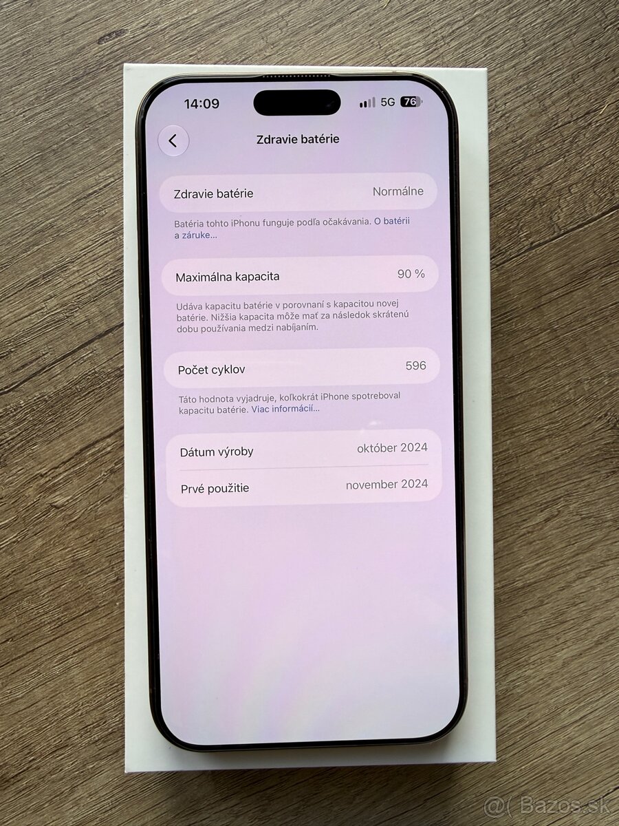iPhone 16 Pro Max 256GB Desert Titanium - 13
