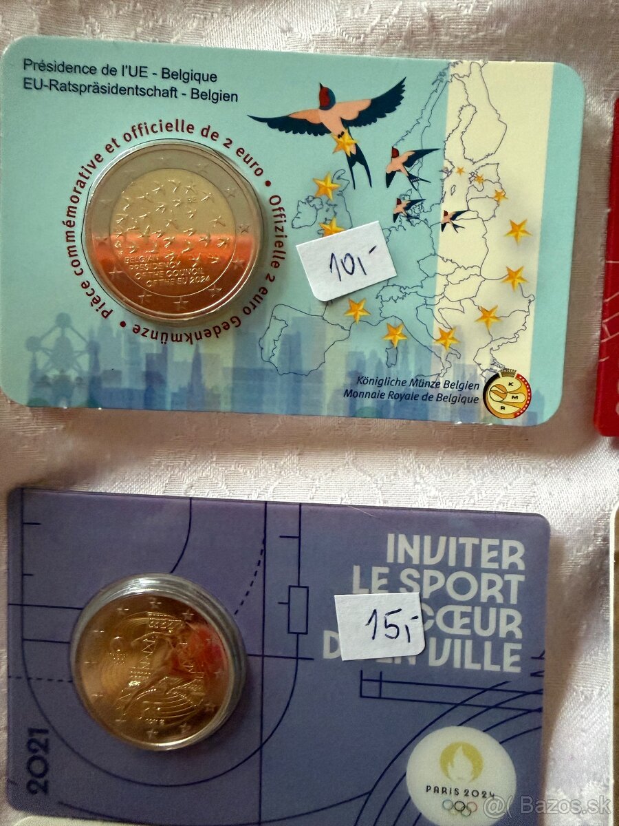 2 eurové mince. - 13