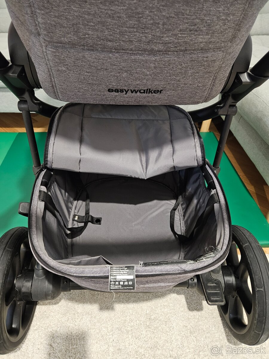 Kombinovaný kočík Easywalker Jimmey Iris Grey - 13