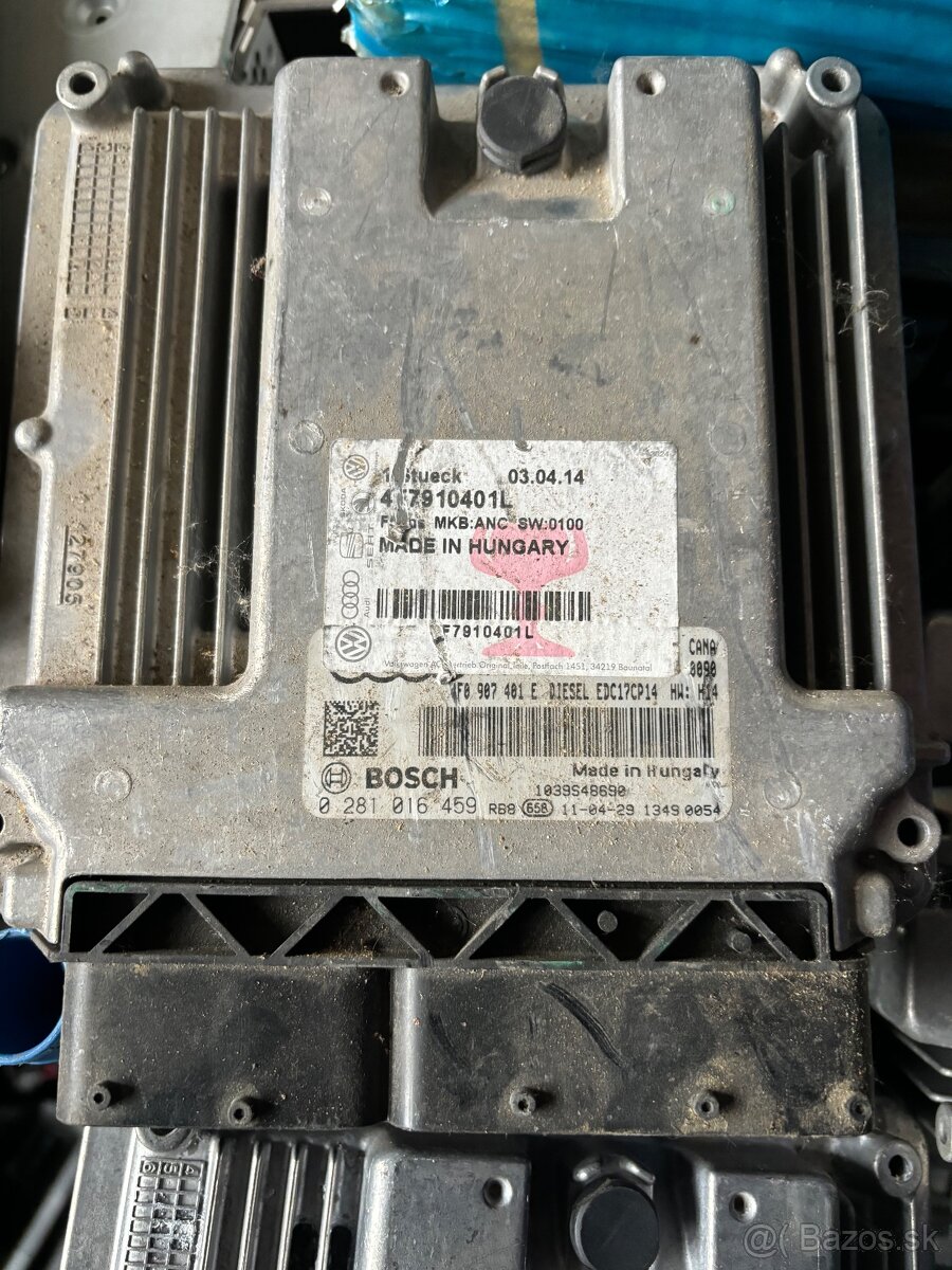 audi q7 riadiaca jednotka motoru ECU - 13