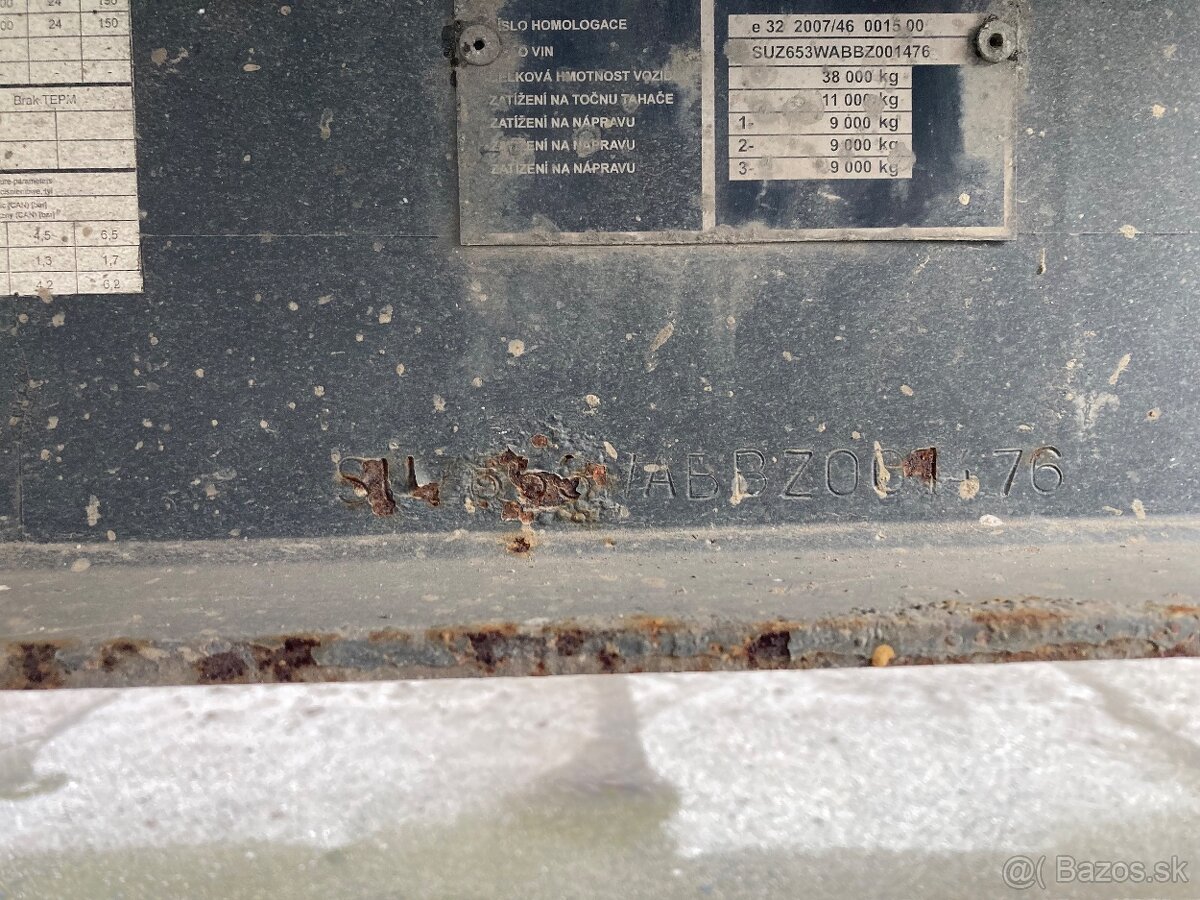 Predám sklápací náves ZASLAW 48m3 - 13