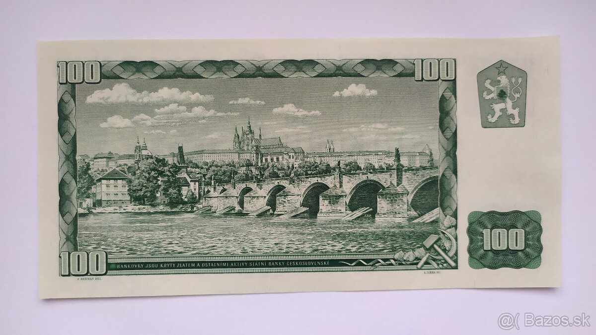 1000 Kčs a 100 Kčs kolok CZ lepený - 13