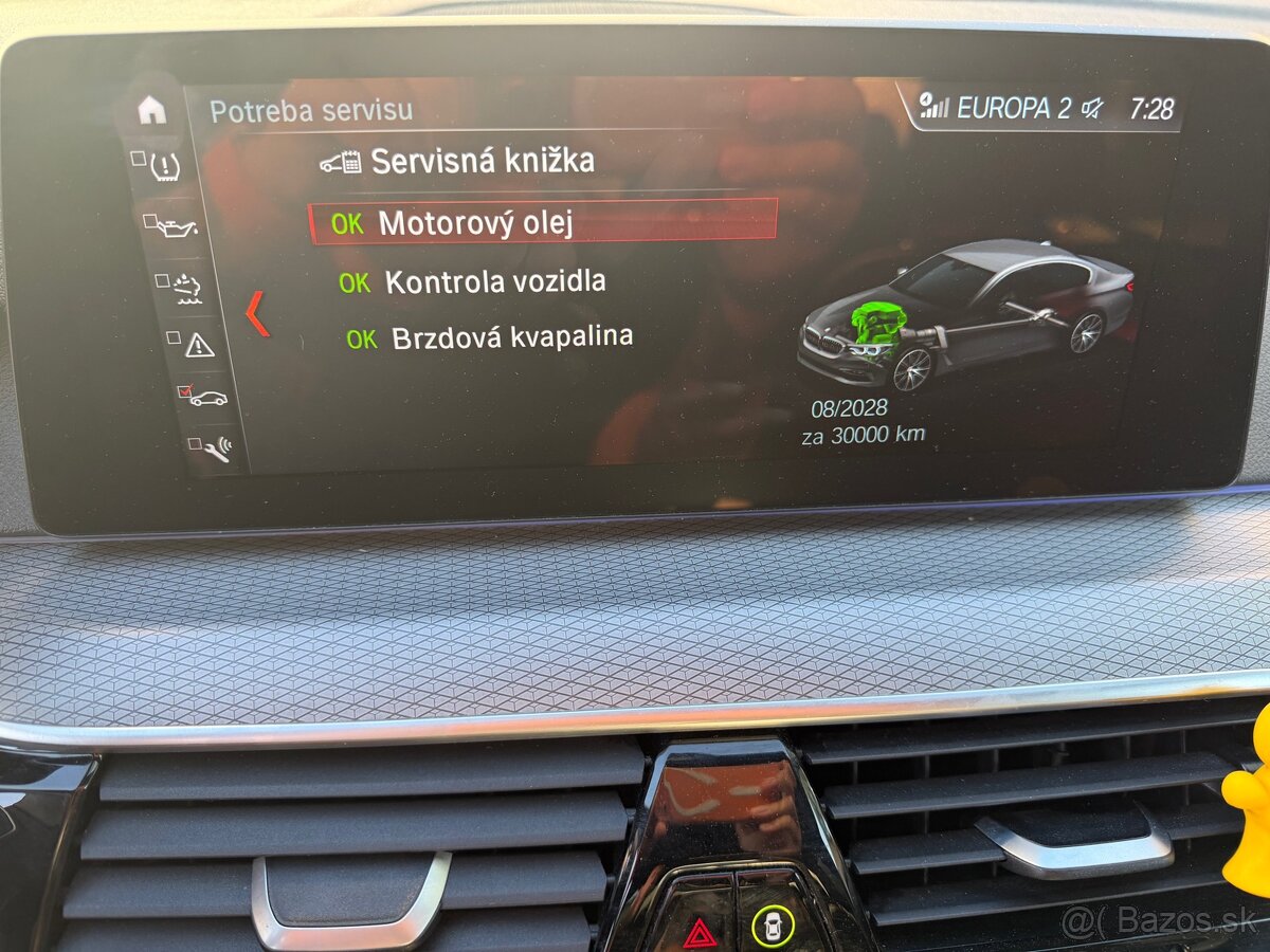 Bmw 530d G30 M-packet 195kW SK vozidlo - 13