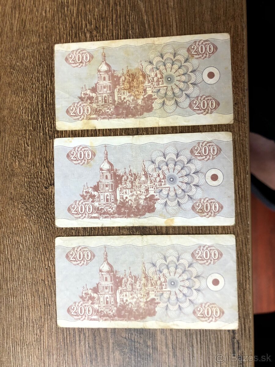 Bankovky UKRAJINA 1 - 13