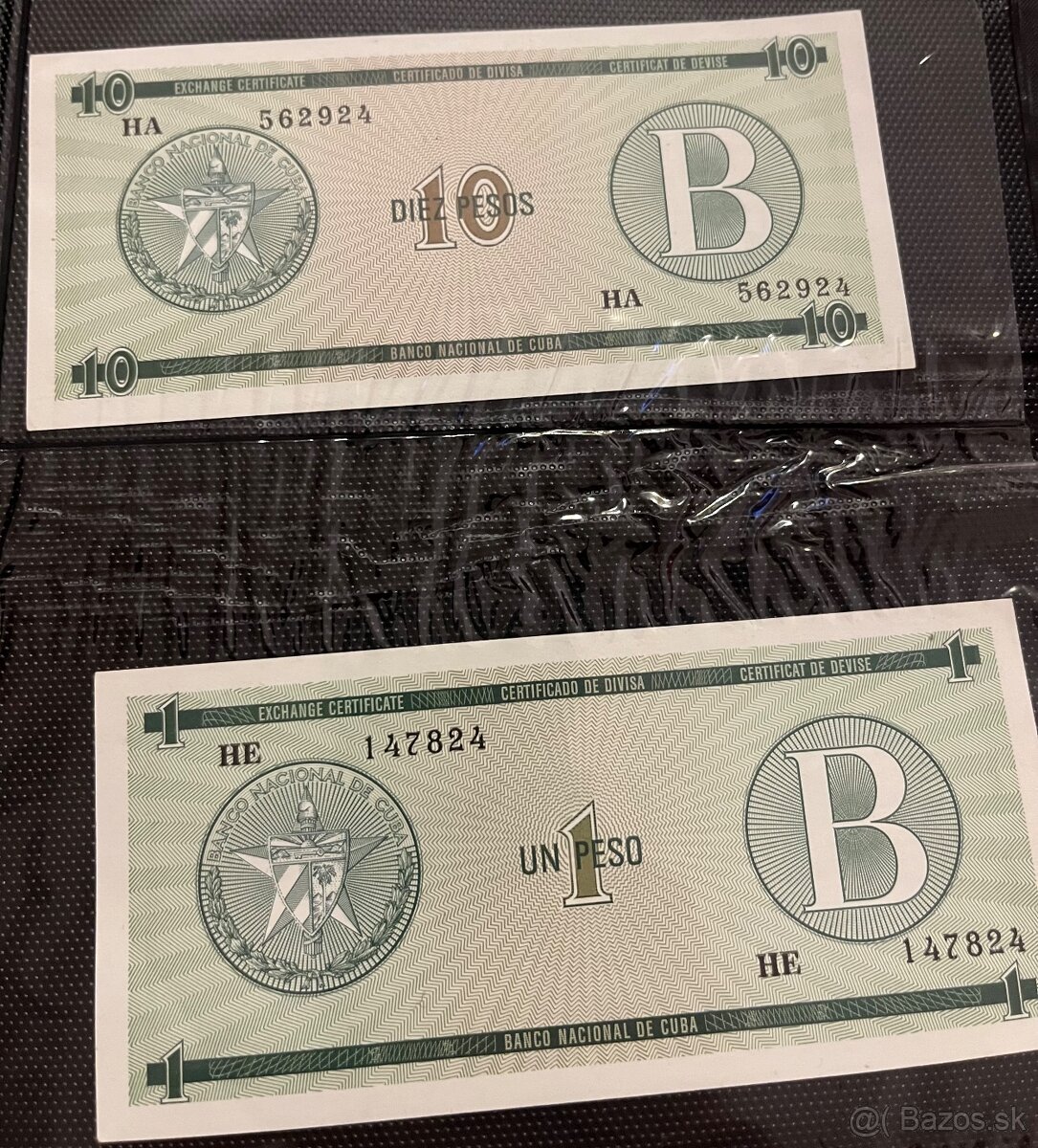 Kubánske bankovky - 13