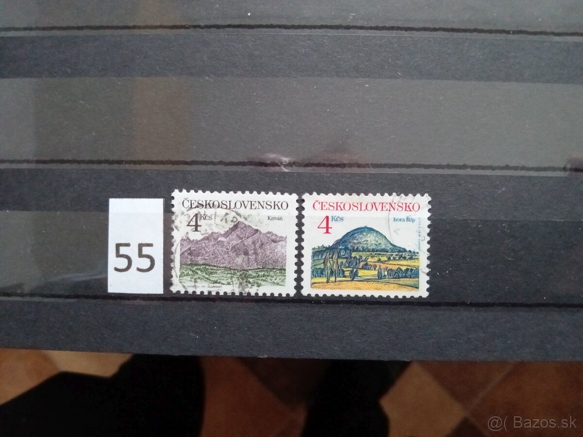 Poštové známky č.435 - ČESKOSLOVENSKO III - 18 sérií - 13