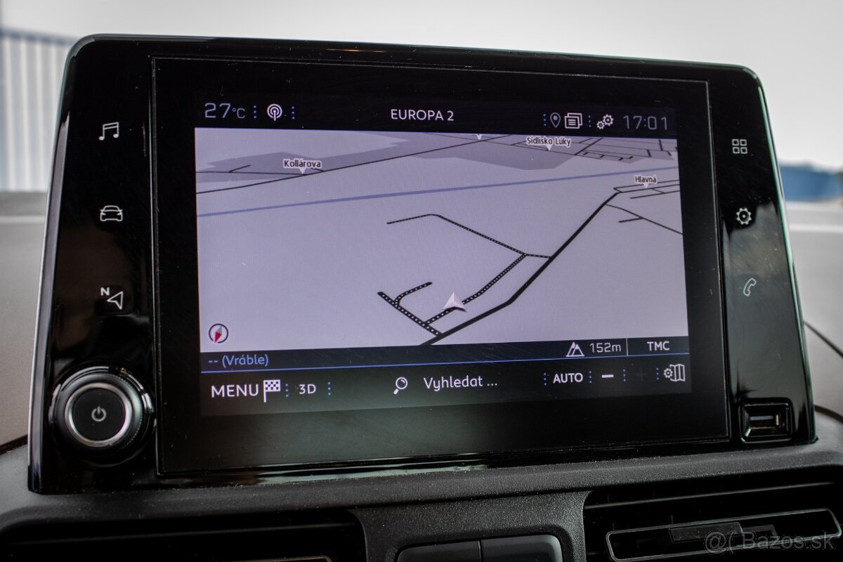 Peugeot Rifter Long 1.5 BlueHDi 130 GT Line A/T - ťažné - 13