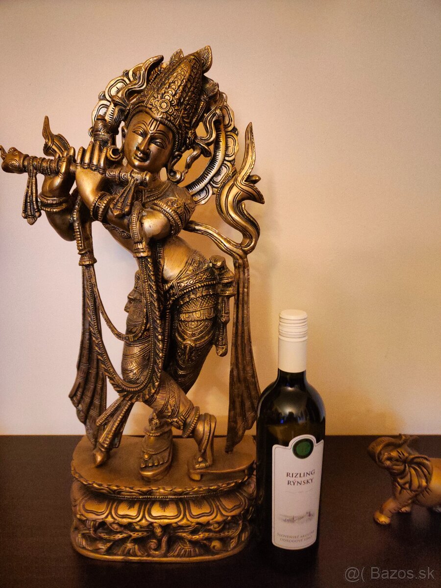 Krišna hrajúci na flautu - 13