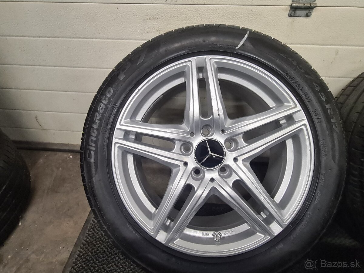 LETNA SADA MERCEDES E CLASS + LETNE PNEU 245/45 R17 - 13