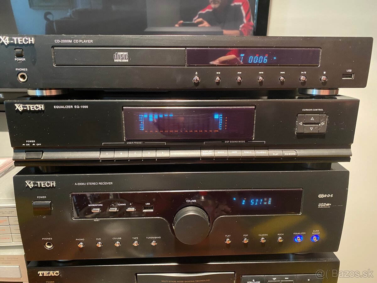 X4Tech veža Reciever/CD/Equalizer veža X4-TECH - 13