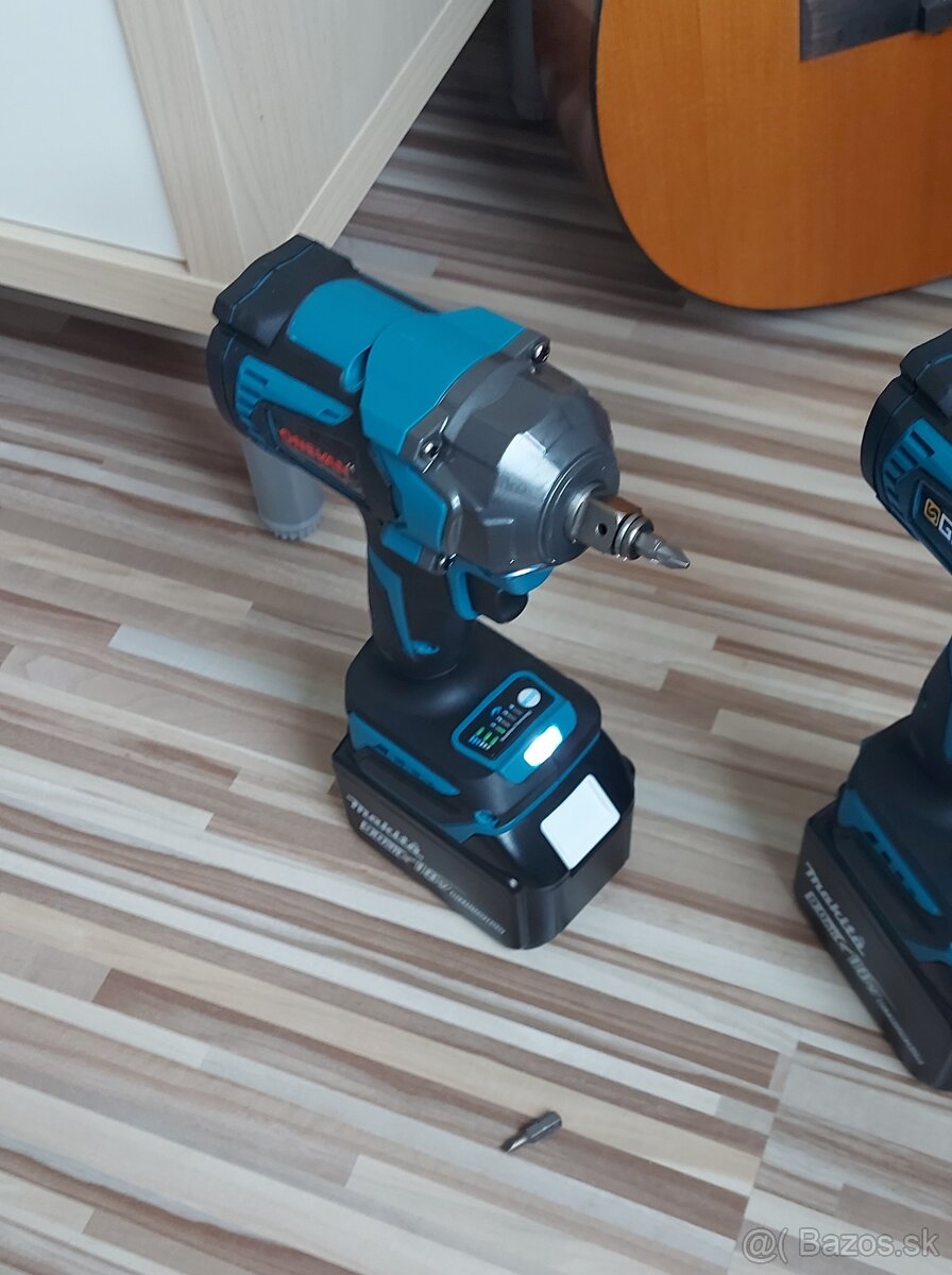 Rázový Aku uťahovák-ONEVAN,Gisam, pre Aku Makita batéria 18V - 13