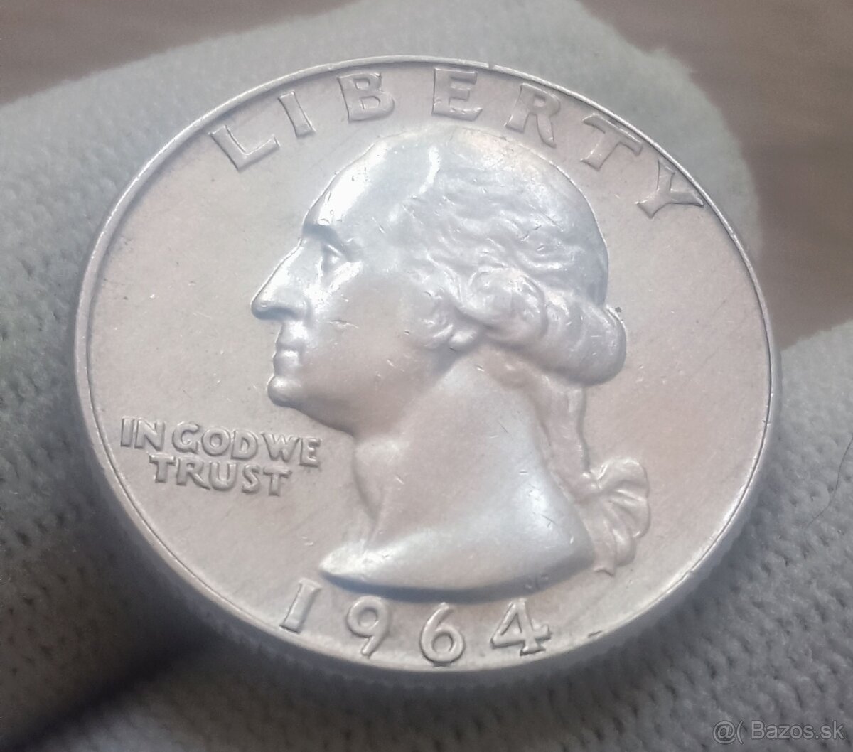Strieborné 1/4 dollaré. - 13