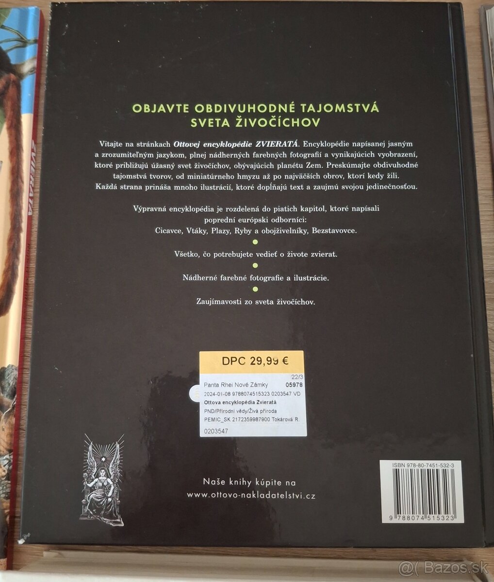 Knihy encyklopédie, zvieratá, slovník, kuchárske - 13