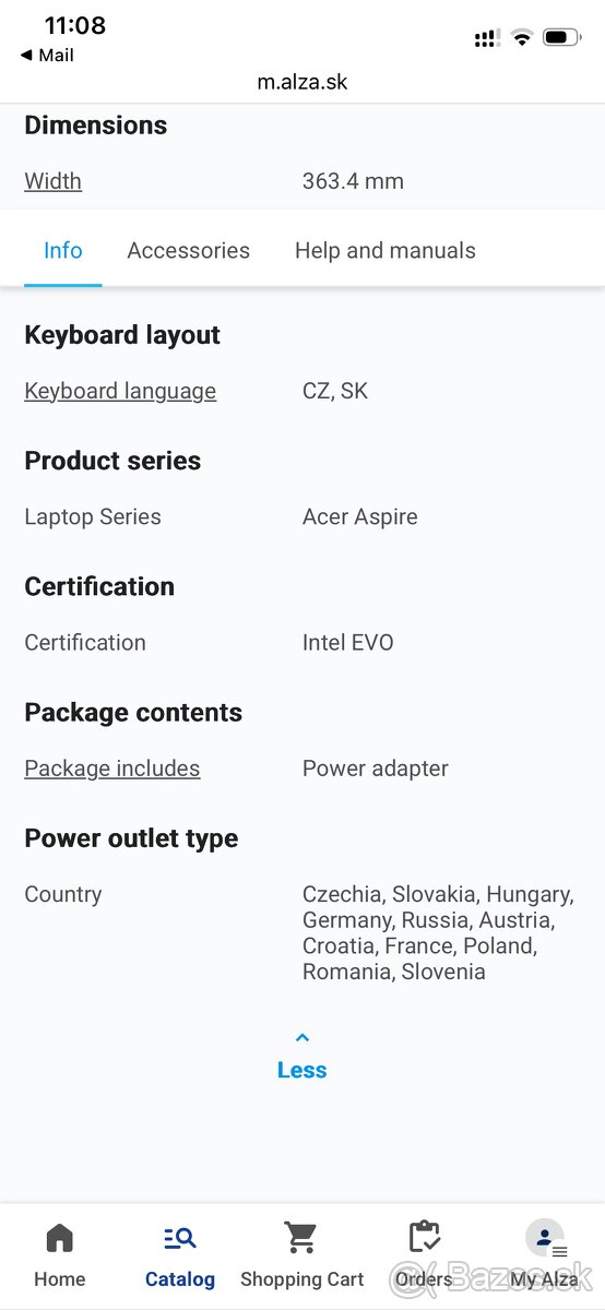 Acer Aspire Vero - 13