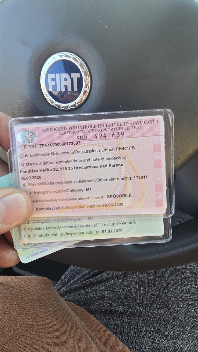 Fiat panda 1.2 benzin nová stk ek - 13