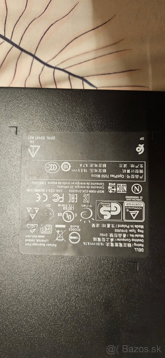 Dell optiplex 7050 16GB RAM - 13