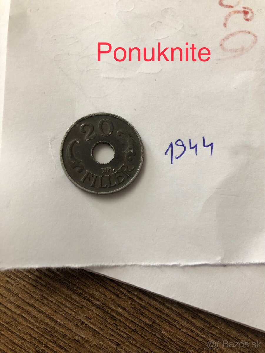 Mince (1894-1986/1,2,10 Fillér) - 13