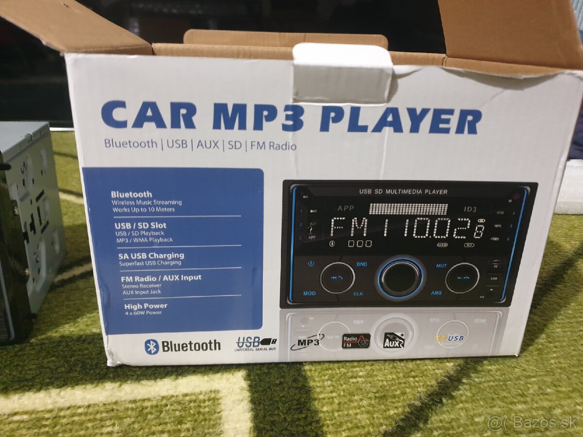 2 Din-ove autorádio Bluetooth 4x45w - 13