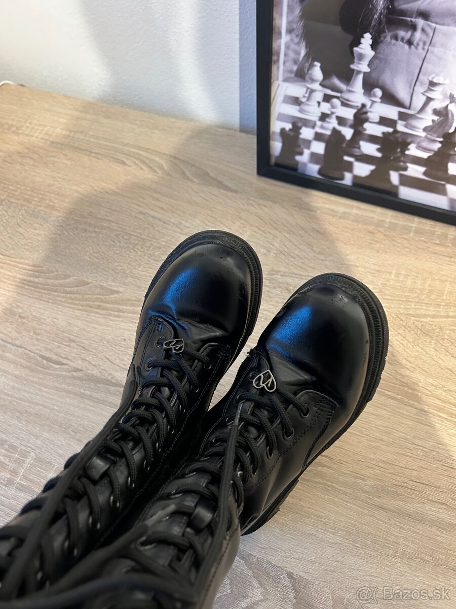 Nelly Blue dievčenské zimné topánky /vysoke čižmy na zips - 13