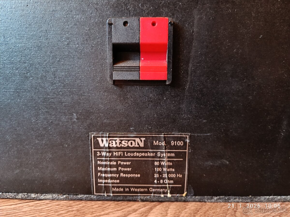 WATSON 9100...made in W.GERMANY - 13