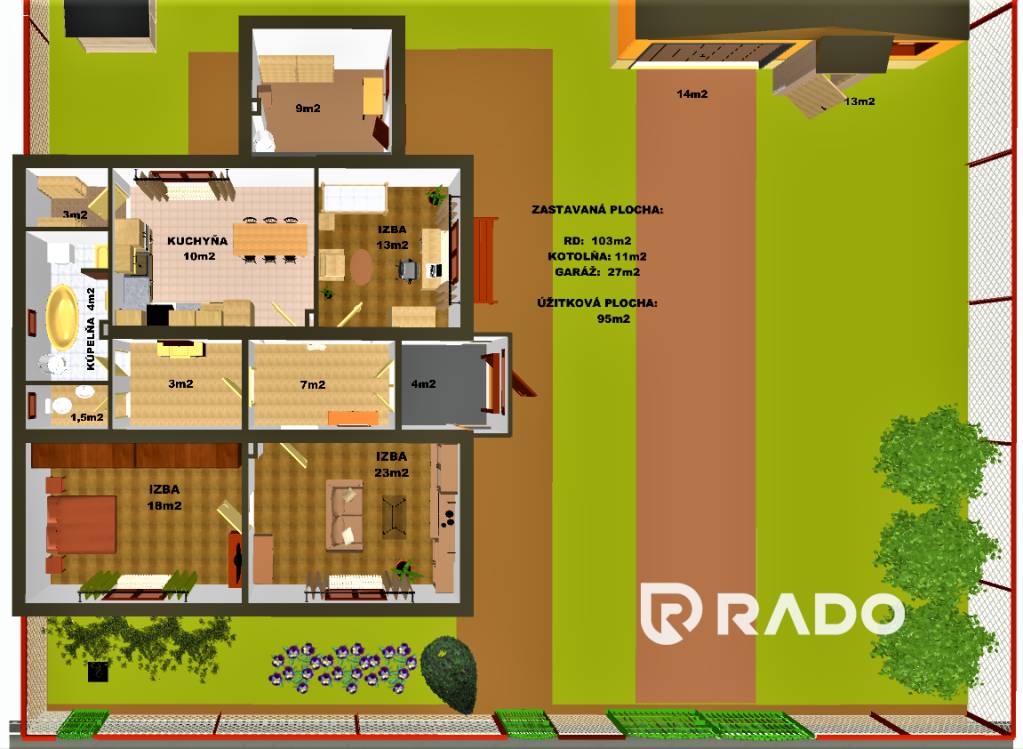 RADO | Rodinný dom v meste Šaštín-Stráže - 13