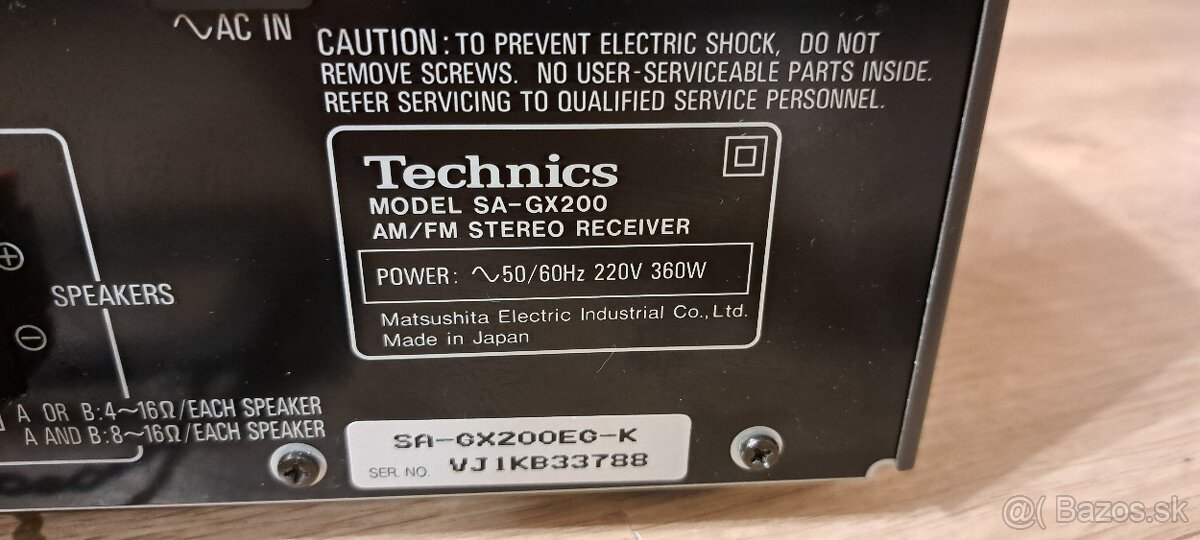 Technics SA - GX 200 - 13