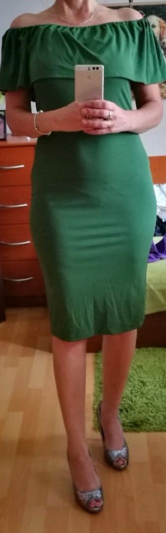 Dámske zelené šaty - 13