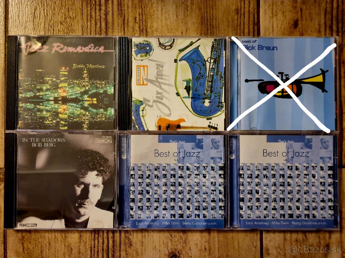 JAZZOVÉ CD - ZLACNENÉ - 13
