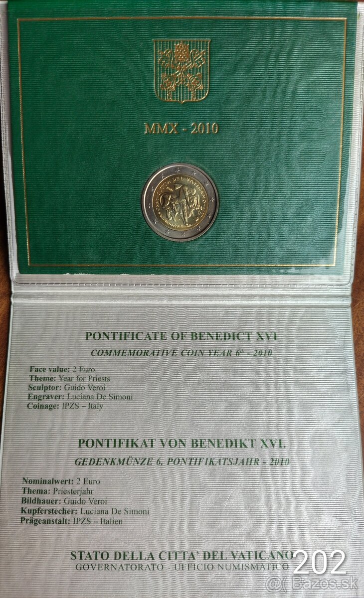 Euromince Vatikán - 13
