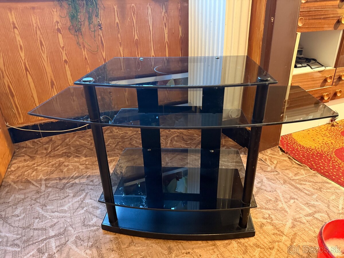 Konferencny stolik tmave sklo - 13