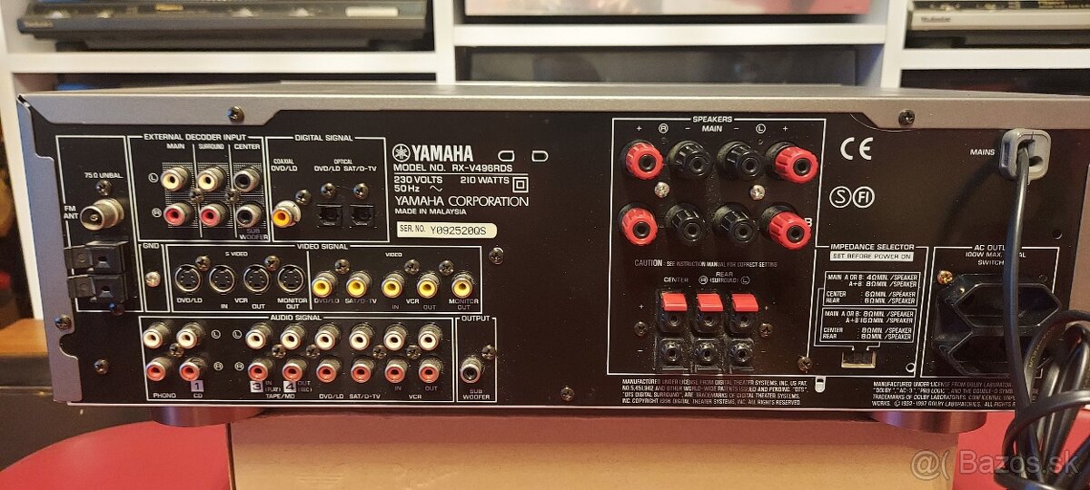Predám receivery Yamaha - 13