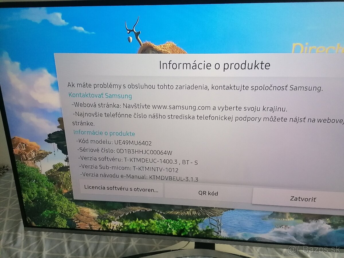 Smart 4k UHD tv Samsung UE49MU6402 - predám. - 13