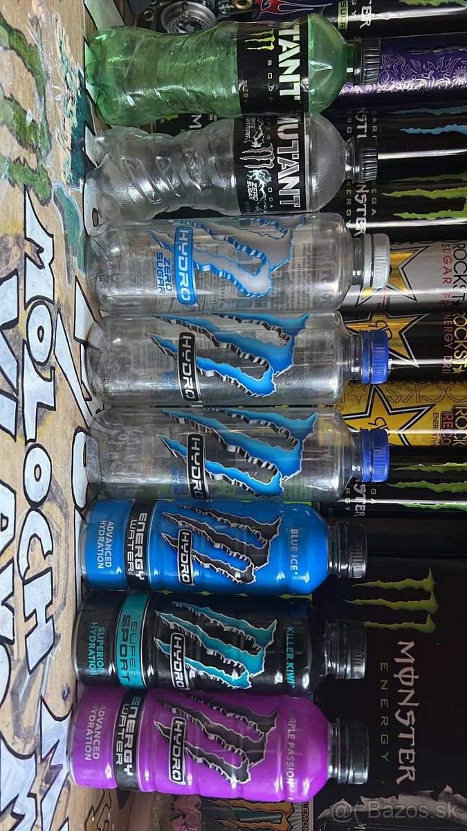 Predam monster energy plechovky - 13