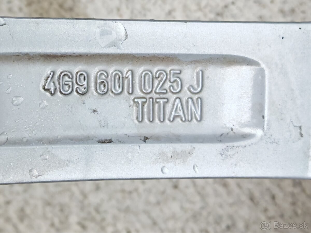 Original AUDI disky a letne Nokian PowerProof 255/45 ZR 19 - 13