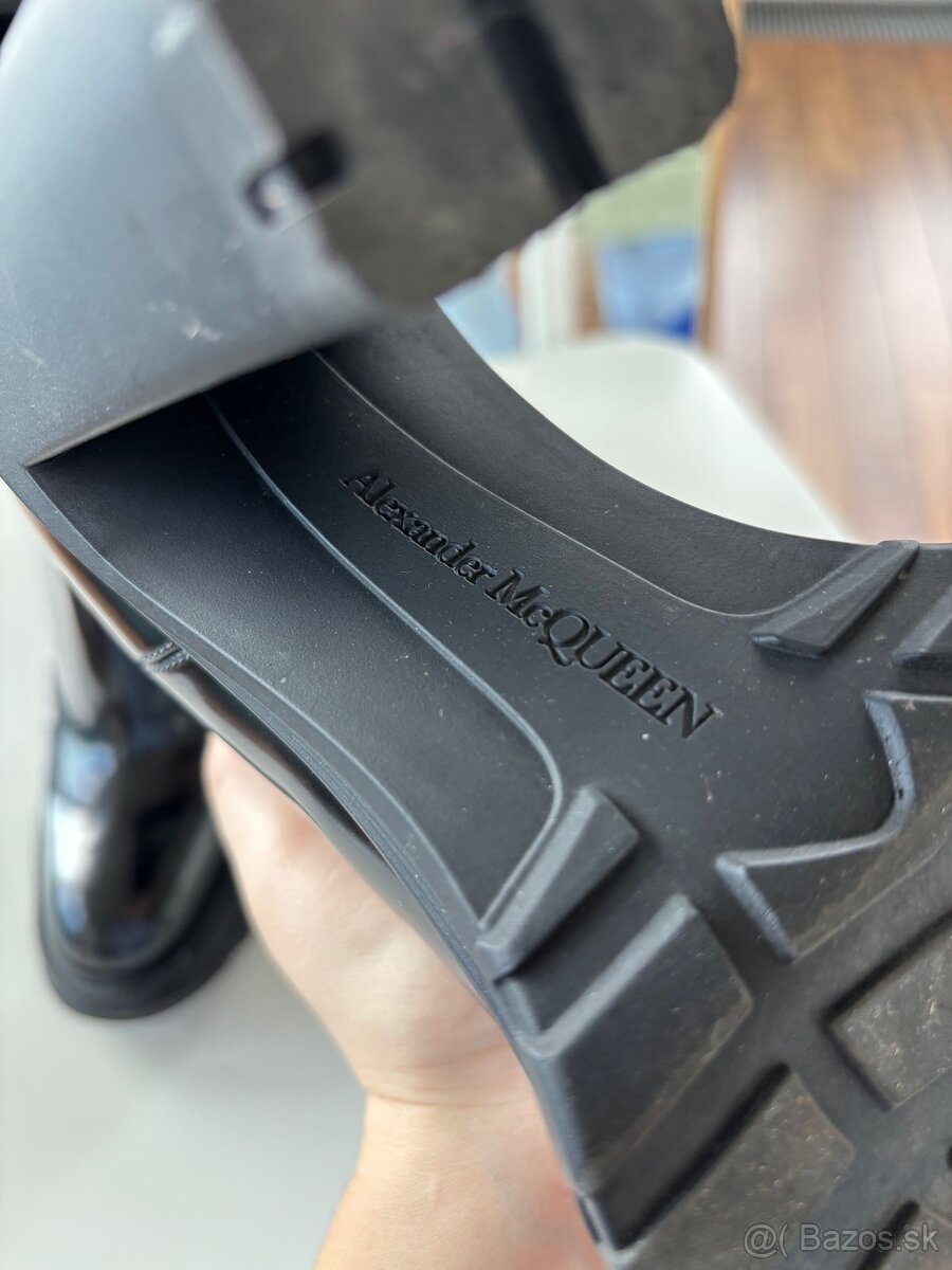 Alexander McQueen Tread Slick Chelsea Boot 'Black' - 13