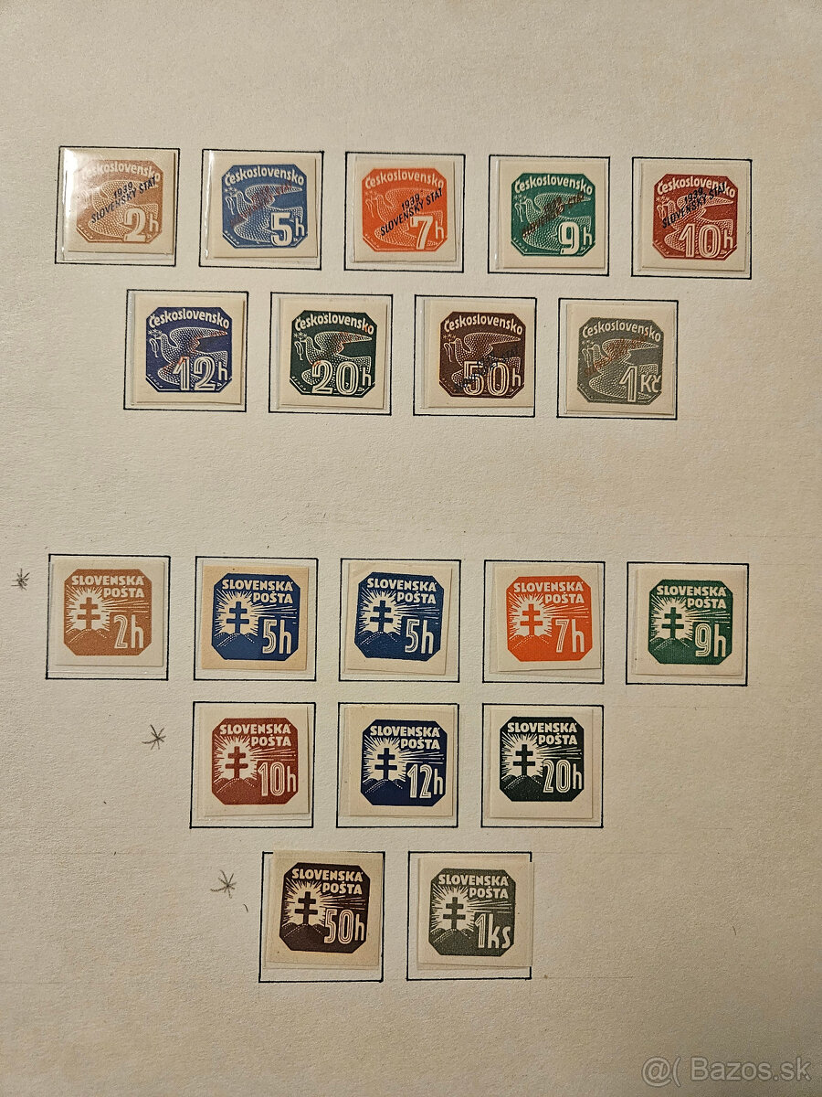 poštové známky Slovenský štát - 13