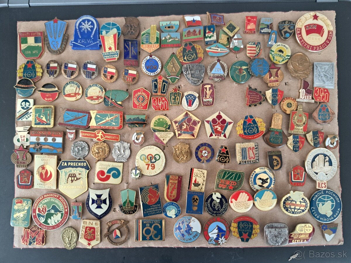 Predám odznaky 1 - 13