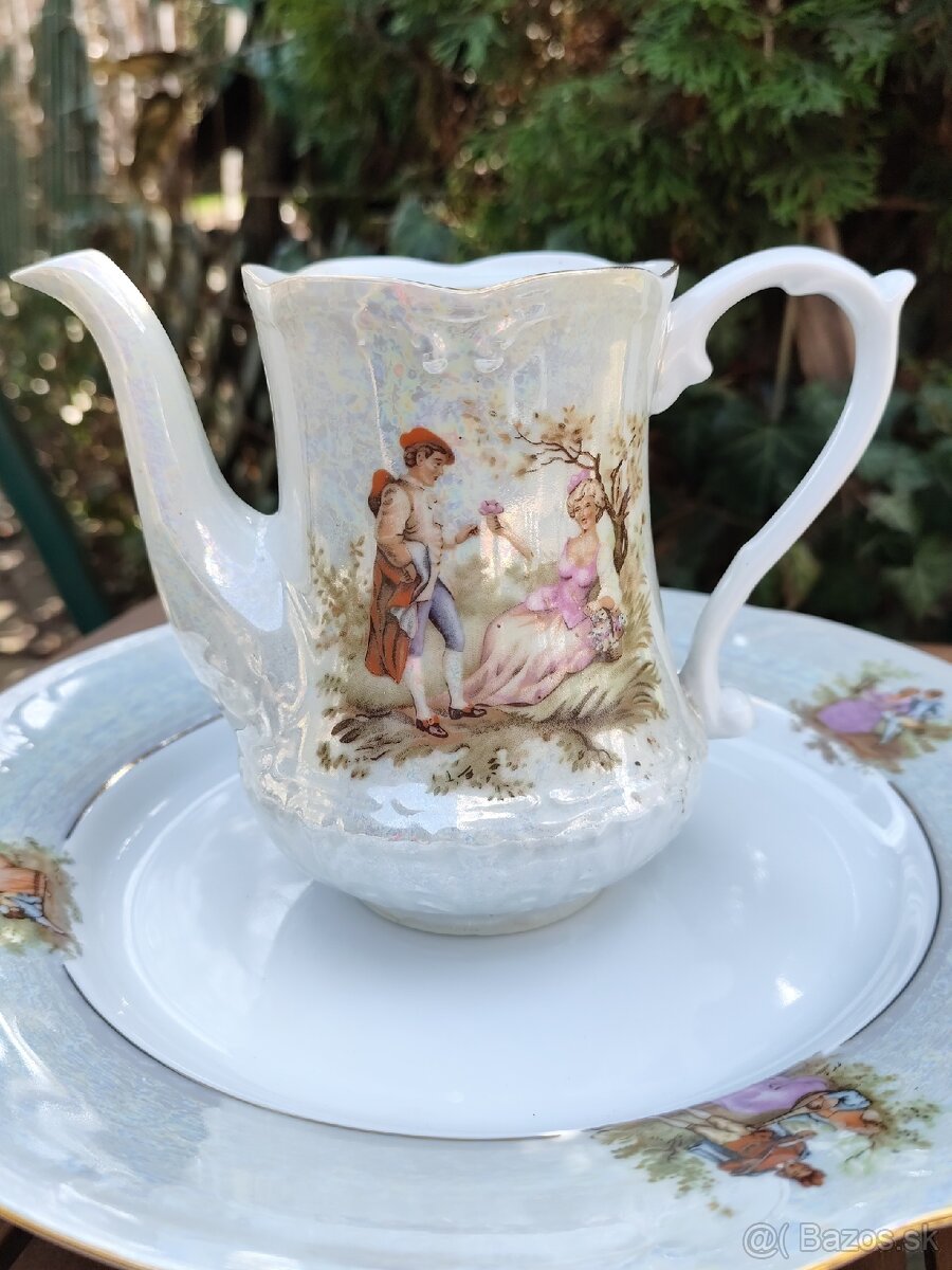 Porcelánová súprava retro - 13