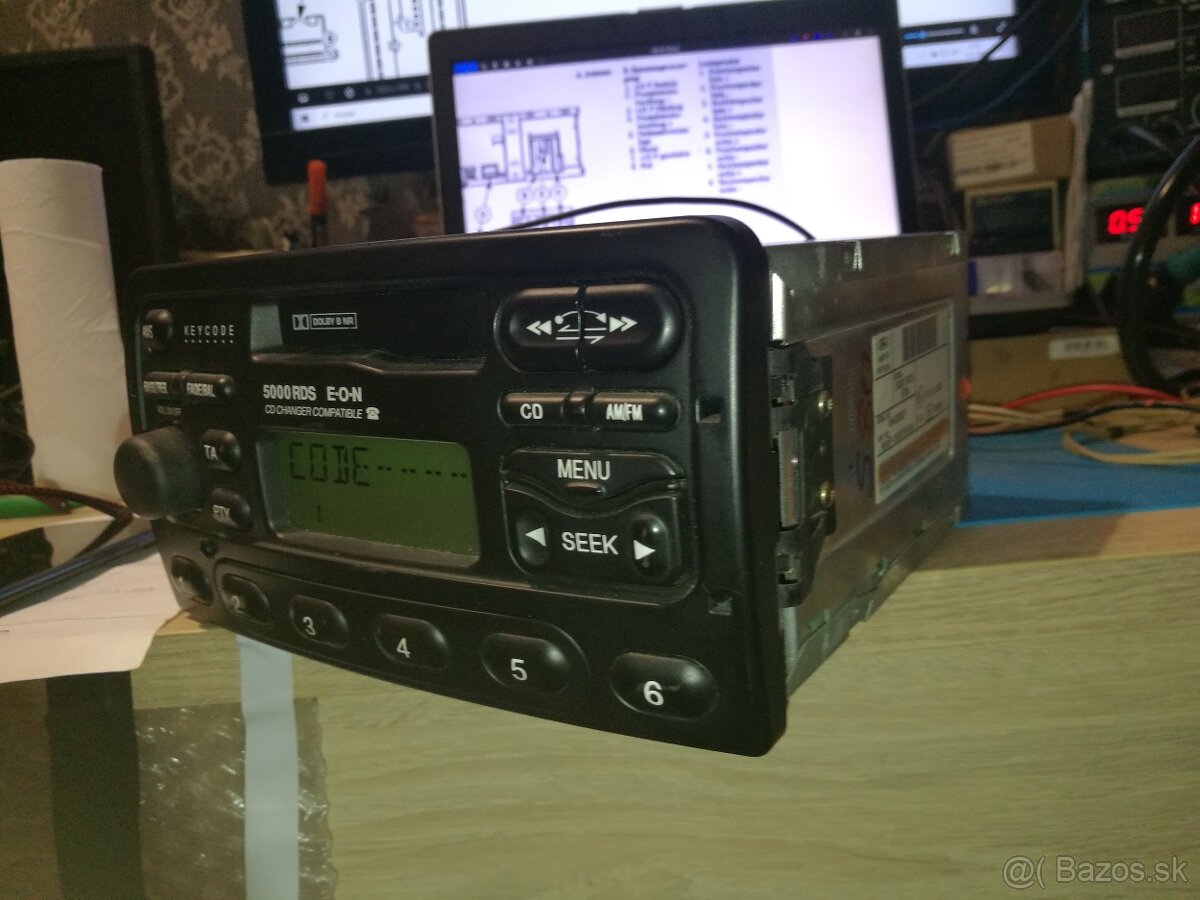 Autorádio FORD 5000 RDS EON. Originál. - 13