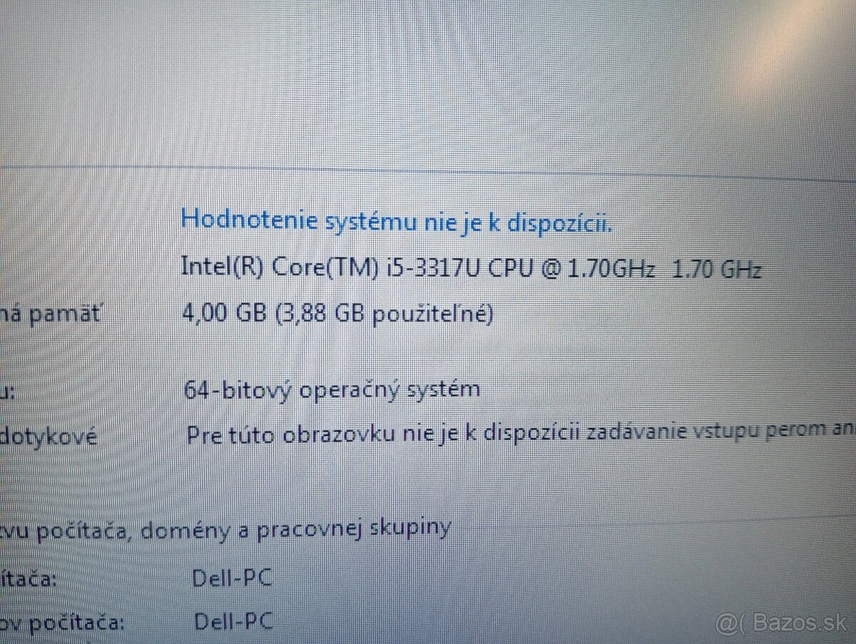 predám na diely notebooky DELL - 13