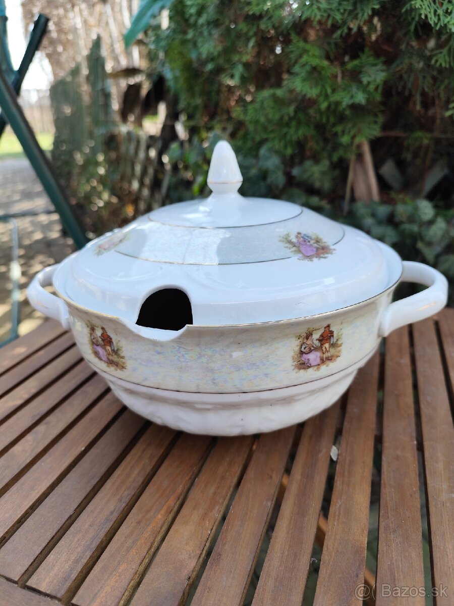 Retro porcelánová súprava - 13