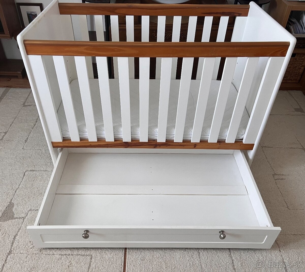 Detská postielka 120x60 s matracom - 13